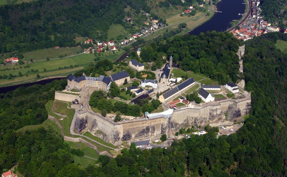 Königstein Fortress, Königstein, Saxony, Germany, Germany